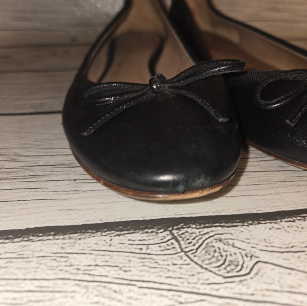 CELINE Paris Black Leather Ballet Flats | Made in Italy | Women’s EU 36 - Picture 11 of 14